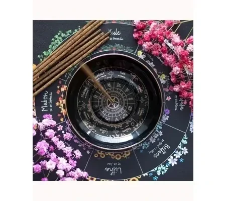 Wheel of the Year Incense Holder