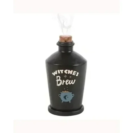 Witches Brew Potion Bottle Incense Cone Burner