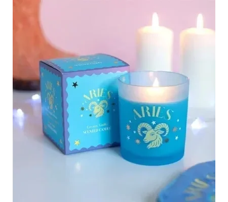 Zodiac Zest Aries Creamy Vanilla Candle