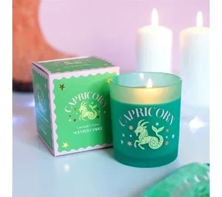 Zodiac Zest Capricorn Coconut & Lime Candle