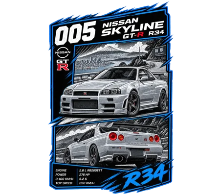 005 Nissan Skyline R-34