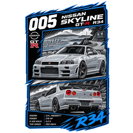005 Nissan Skyline R-34
