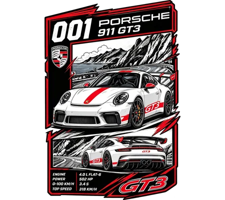 001 Porsche 911 GT3