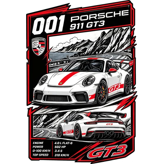 001 Porsche 911 GT3
