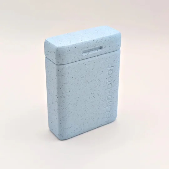 Travel Pill Bottle - Pale Blue