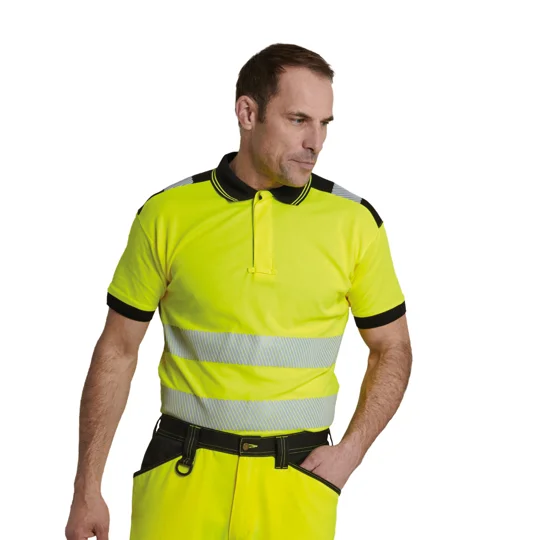 Portwest PW3 Hi-vis polo shirt (T180)