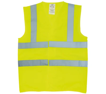 Yoko Flame-retardant hi-vis sleeveless waistcoat (HVW100FR)