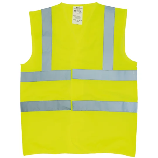 Yoko Flame-retardant hi-vis sleeveless waistcoat (HVW100FR)