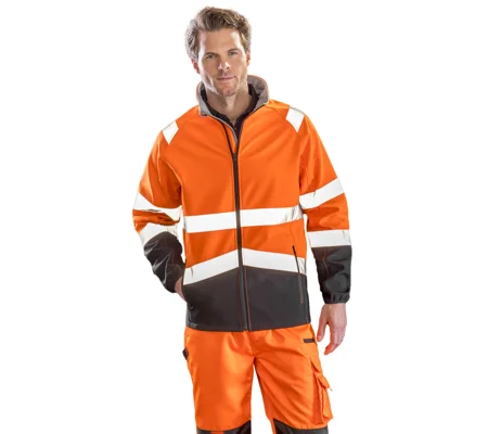 Result Safeguard Printable safety softshell jacket