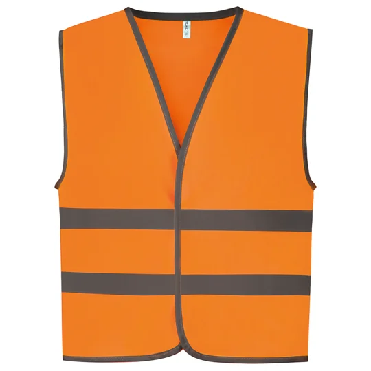 Yoko Hi-vis reflective border kids waistcoat (HVW102CH)