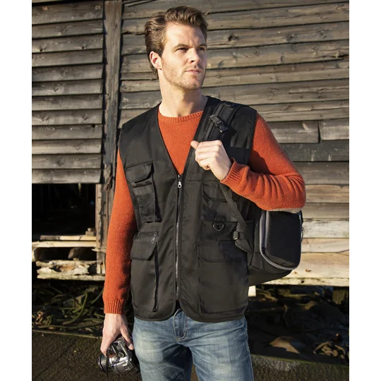 Result Workguard Adventure safari waistcoat