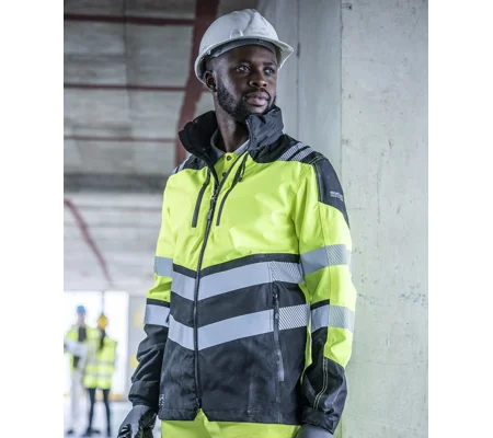 Regatta High Visibility Hi-Vis X-Pro Waterproof shell jacket (Class 2)