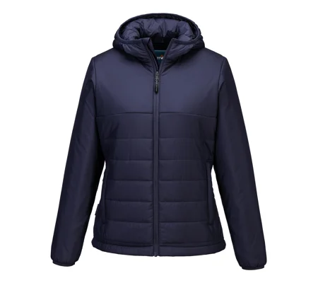 Portwest Women’s professional hooded insulated baffle jacket (S613)