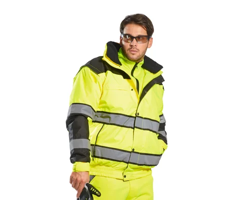 Portwest Hi-vis classic bomber jacket (C466)