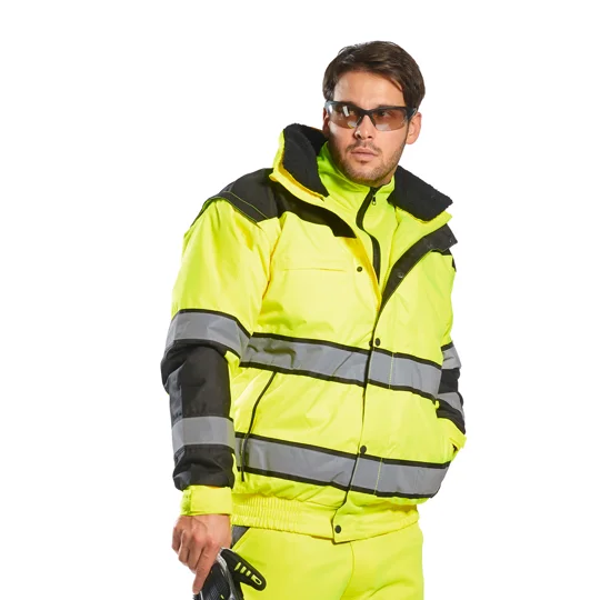 Portwest Hi-vis classic bomber jacket (C466)