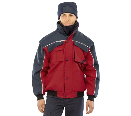 Result Workguard Work-Guard zip sleeve heavy-duty pilot jacket