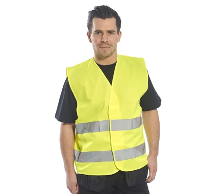 Portwest Hi-vis two-band vest (C474)