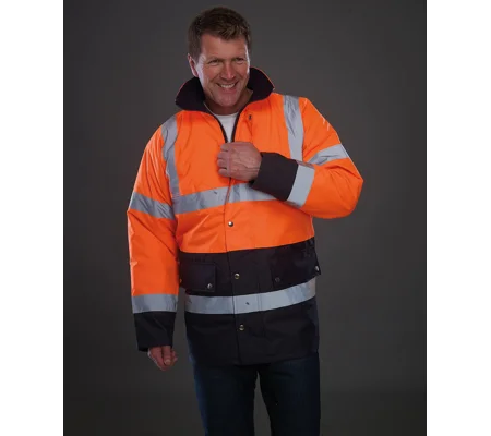 Yoko Hi-vis two-tone motorway jacket (HVP302)