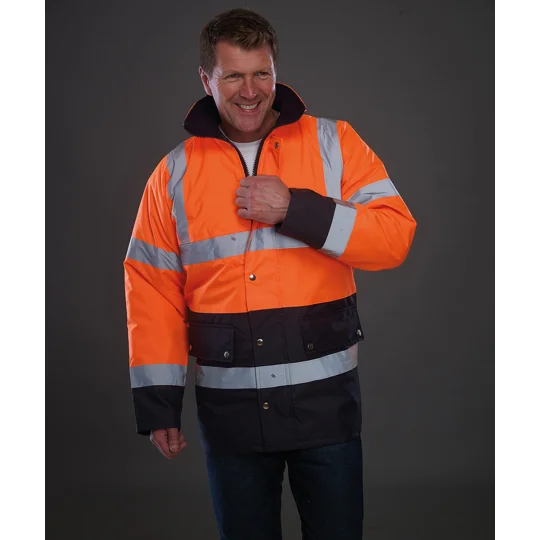 Yoko Hi-vis two-tone motorway jacket (HVP302)