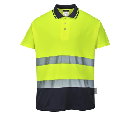 Portwest Two-tone cotton Comfort polo (S174)