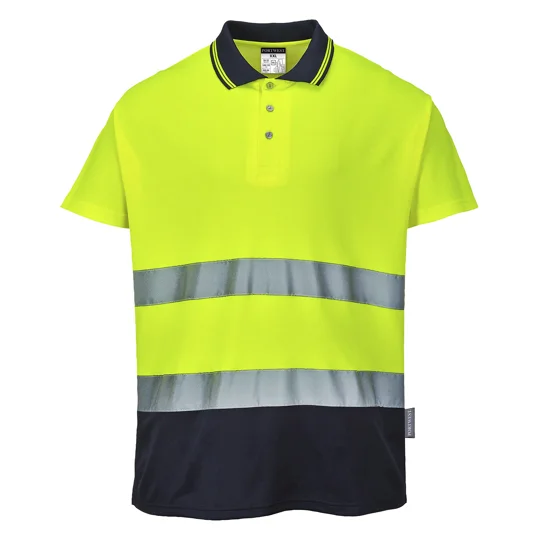 Portwest Two-tone cotton Comfort polo (S174)