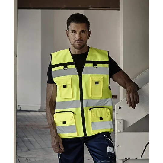 Yoko Hi-vis ripstop tool vest (HVW108)