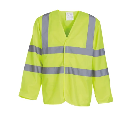 Yoko Hi-vis long sleeve waistcoat (HVJ200)