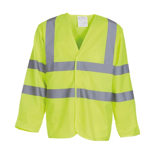 Yoko Hi-vis long sleeve waistcoat (HVJ200)