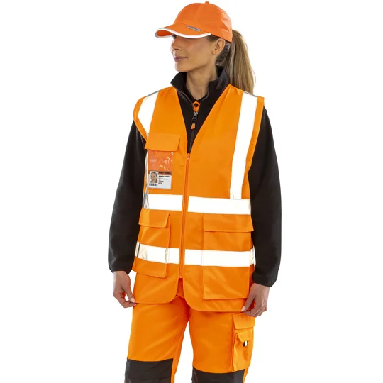 Result Safeguard Heavy duty polycotton security vest