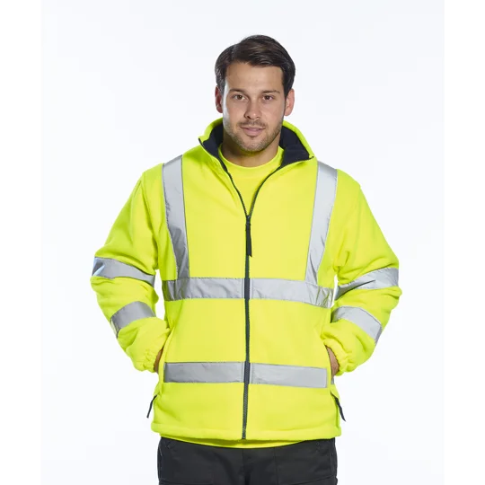 Portwest Hi-vis mesh-lined fleece (F300)