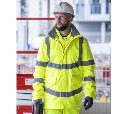 Regatta High Visibility Hi-vis Pro contract Dover parka