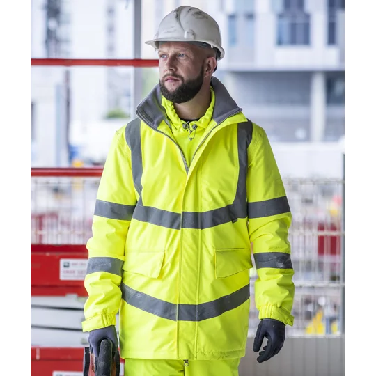 Regatta High Visibility Hi-vis Pro contract Dover parka