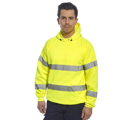 Portwest Hi-vis hooded sweatshirt (B304)