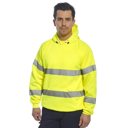 Portwest Hi-vis hooded sweatshirt (B304)