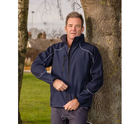 Result Workguard Hooded softshell jacket