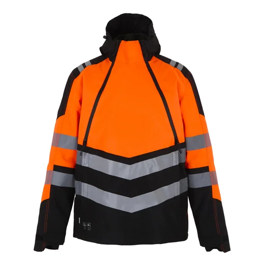 Regatta High Visibility Hi-vis X-Pro waterproof overhead jacket