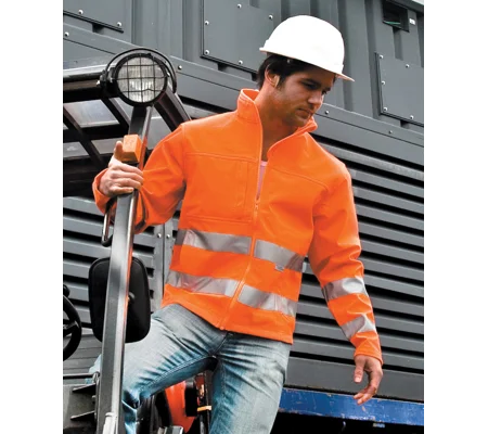 Result Safeguard High-viz softshell jacket