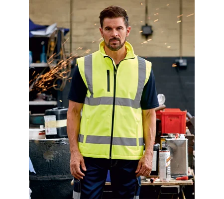 Yoko Hi-vis softshell gilet (HV006)