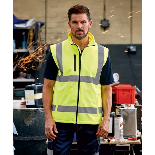 Yoko Hi-vis softshell gilet (HV006)