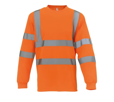 Yoko Hi-vis long sleeve t-shirt (HVJ420)