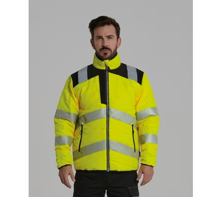 Portwest PW3 Hi-vis baffle jacket (PW371)