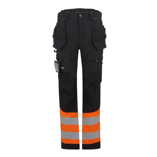 Regatta High Visibility Hi-Vis X-Pro Stretch holster trousers (Class 1)