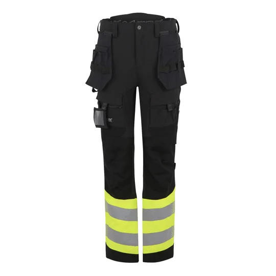 Regatta High Visibility Hi-Vis X-Pro Stretch holster trousers (Class 1)