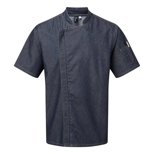 Premier Chef's zip-close short sleeve jacket