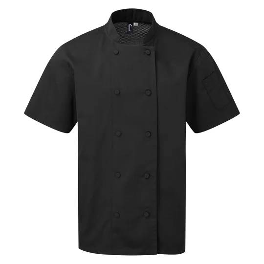 Premier Chefs Coolchecker® short sleeve jacket