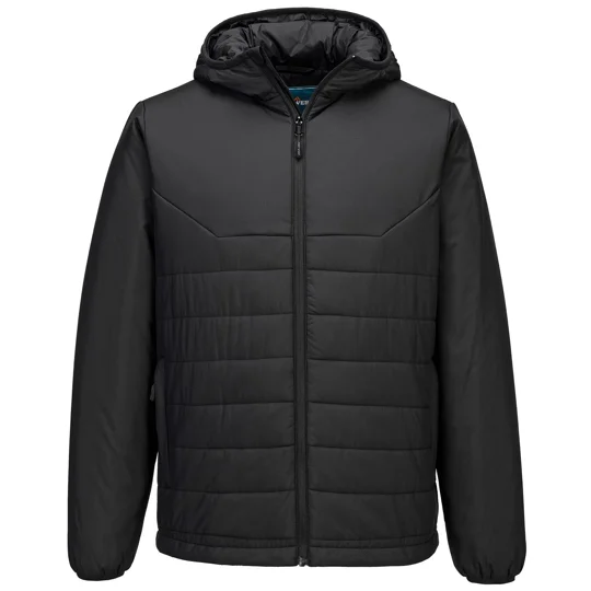 Portwest Professional hooded insulated baffle jacket (S608)