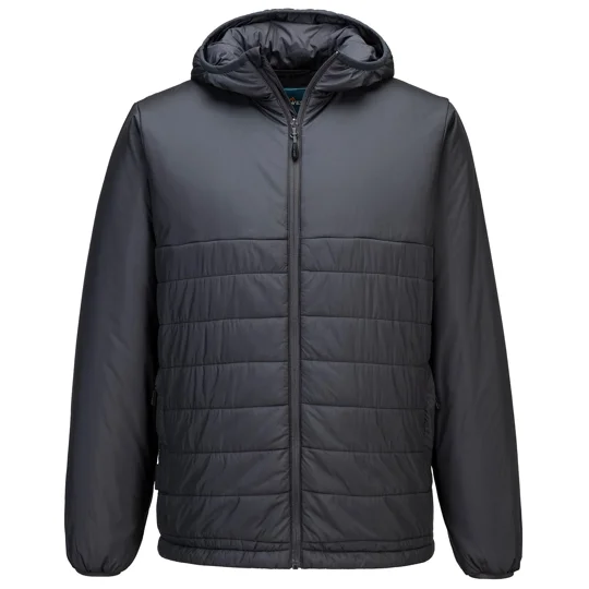 Portwest Professional hooded insulated baffle jacket (S608)