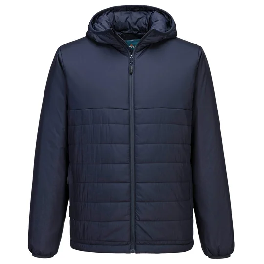 Portwest Professional hooded insulated baffle jacket (S608)