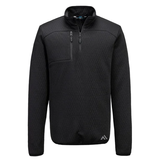 Portwest KX3 Sport textured ¼-zip sweatshirt (KX376)