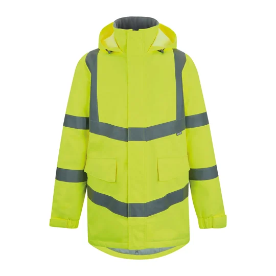 Regatta High Visibility Hi-vis Pro contract Dover parka